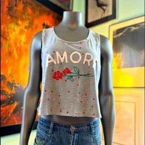 Derek Heart tank top